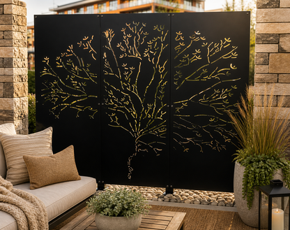 ABSTRACT TREE MULTI-PANEL SET