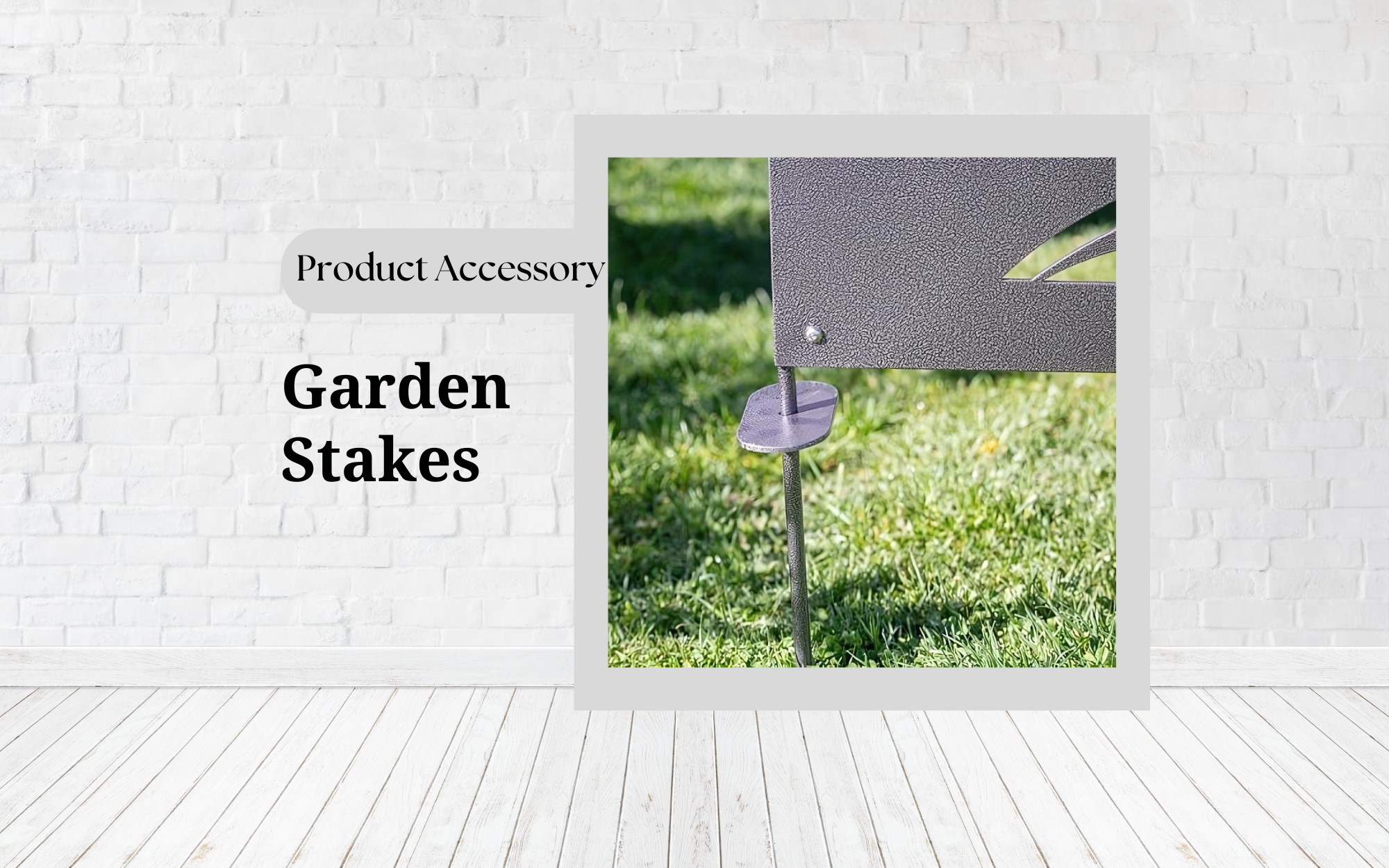 GARDEN STAKE PAIR – The Watered Edge