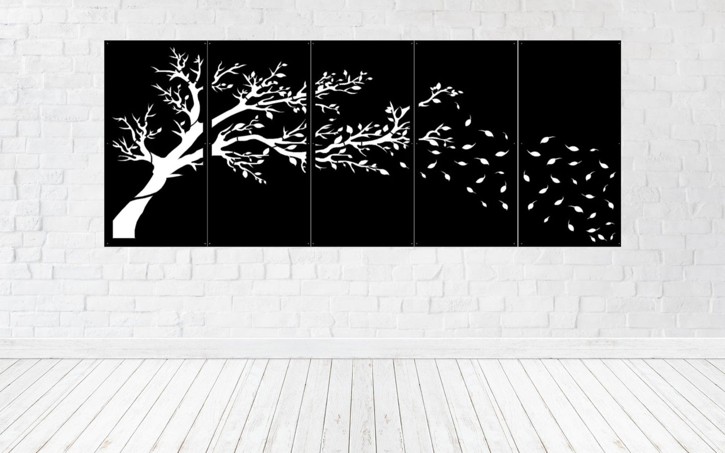 WINDY TREE 4 PANEL SET