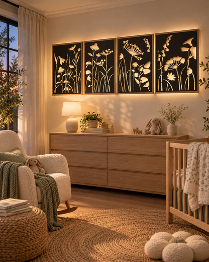 WILDFLOWER MULT-PANEL SET