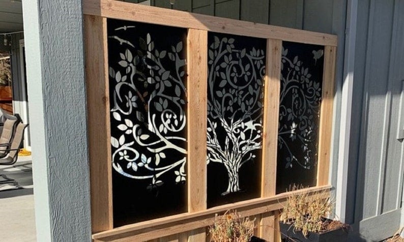 WISPY TREE 3 PANEL SET