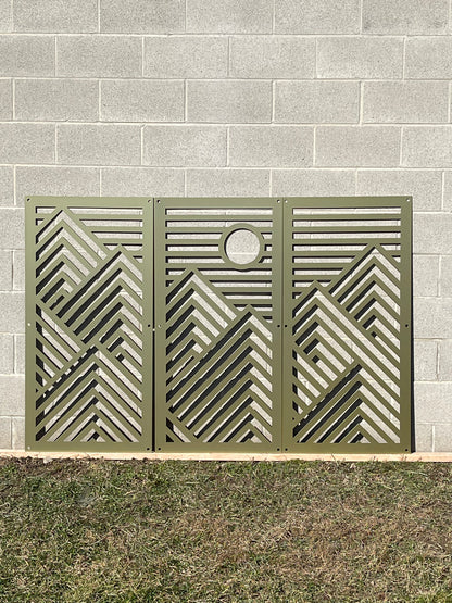 ABSTRACT MOUNTAIN MULTI PANEL SET